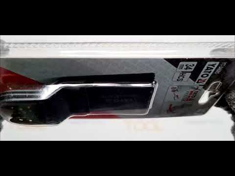 Пилы BIM для реноватора, универсальные насадки, 3 шт., 40x34 мм YATO Пилы BIM для реноватора, универсальные насадки, 3 шт., 40x34 мм YATO