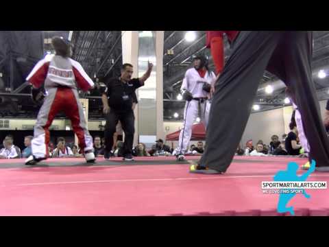Natalia Kley-Wisniewska v Melanie Ortiz - Women's Team Sparring - Amerikick Internationals 2016