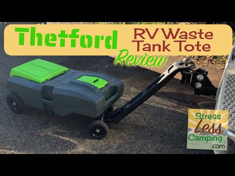 Thetford Titan Four Wheel RV waste tank tote review