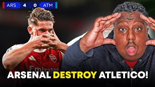 WOW! Arsenal DISMANTLE Atletico Madrid! | Arsenal 4-0 Atletico Madrid