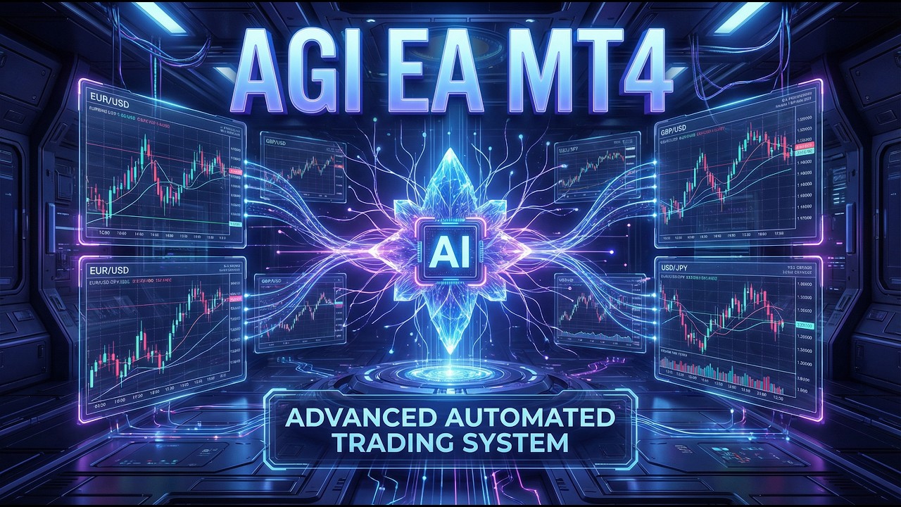 AGI EA MT4 Review | AI Forex Trading Bot (M5 Strategy)