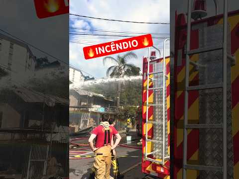 🔥Incêndio assustou moradores🔥