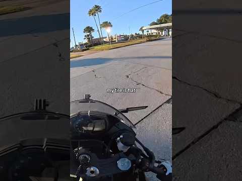 why do we have to pay for air #motovlog #zx6r #bikergirl