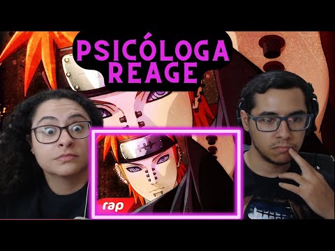 Psicóloga não Otaku Reage Rap do Nagato / Pain (Naruto) - SHINRA TENSEI | NERD HITS