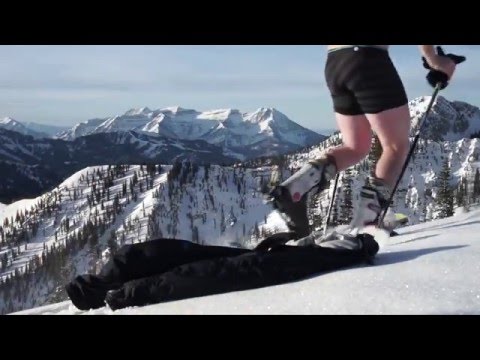 Stance Bounty - #ComfortablyWild. Big Backcountry Backflips... Comfortably in Just My Underwear