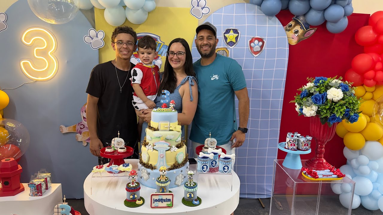 ANIVERSÁRIO DO JOAQUIM DE 3 ANOS