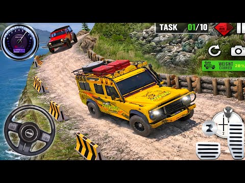 4x4 Offroad Jeep Driving Simulator 3D 🚙 | Extreme SUV 4x4 Offroad Adventure Gameplay (Android) #2