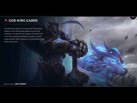 GOD-KING GAREN SKIN SPOTLIGHT-09-04-2024
