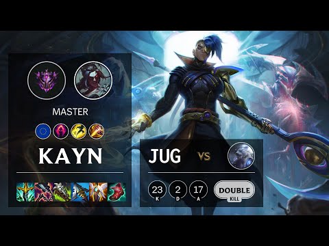 Kayn Jungle vs Volibear - EUW Master Patch 11.12