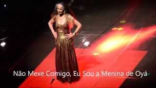 A Menina dos Olhos de Oyá, Maria Bethânia, Mangueira 2016