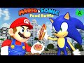 Mario VS Sonic Funny Animation Food Battle Nintendo