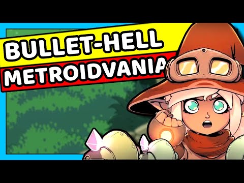 Dieses BULLET-HELL METROIDVANIA ist INSANE 🧹️ The Knight Witch