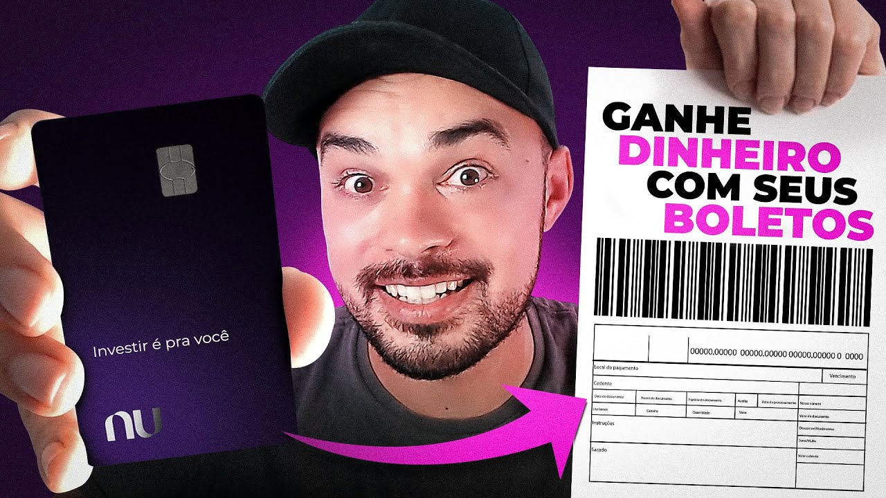 PAGUEI um BOLETO com o CARTÃO e GANHEI DINHEIRO