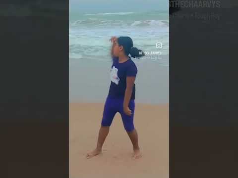 Morning dance at the beach 🏖️ #Dance #Triplecharm #Beach