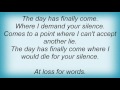Evergrey - At Loss For Words Lyrics