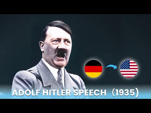 Hitler AI Voice - Hitler Speech in English (AI Enhanced and Translated)
