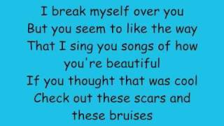 ♥ THE BLACK PONY - SCARS &amp; BRUISES [Lyrics on screen]