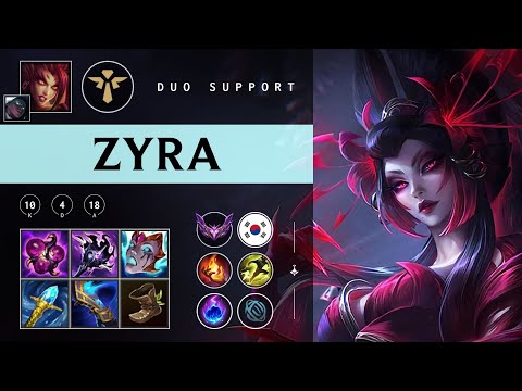 Zyra Support vs Thresh - KR Master Patch 25.22