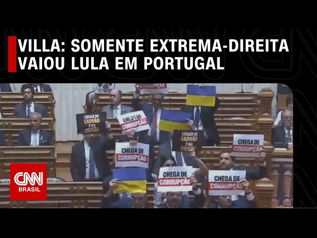 Villa: Somente a extrema-direita vaiou Lula durante discurso | CNN NOVO DIA