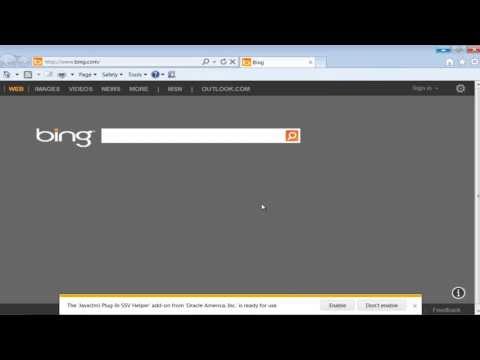 How to set a Homepage on Internet Explorer