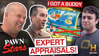 Pawn Stars: &quot;I Got a Buddy!&quot; (10 Expert Appraisals for Rare Items) | History