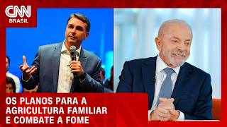 Vídeo: Agricultura familiar e fome: o que Flávio Bolsonaro e Lula propõem | CNN AGRO NEWS