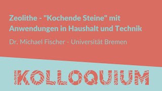 Zeolithe - Kochende Steine mit Anwendungen in Haushalt und Technik