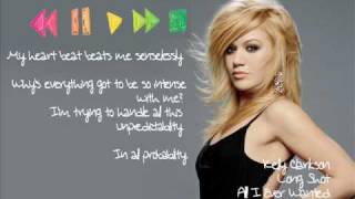 Kelly Clarkson - Long Shot + Lyrics