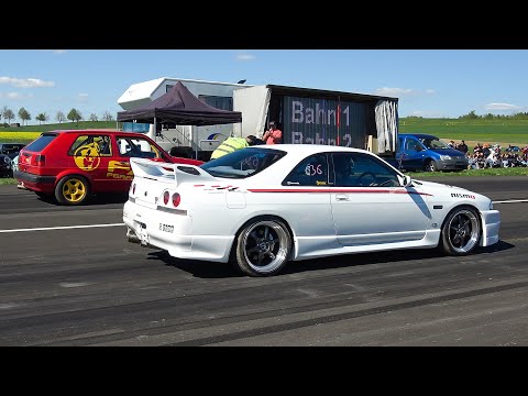 EFR Drag Races 1/4 Mile Brilon Season Open 2025- 1000HP A4 B5 VR6, 5 Cylinder Capri,  800HP+ 130d..