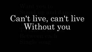 Scorpions - Can&#39;t Live Without You Lyrics
