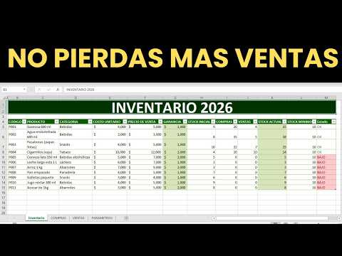 How to manage inventory control in Excel for a small business (2026) | Inventory System in Excel