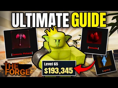 ULTIMATE The Forge Guide! | THE FORGE ROBLOX