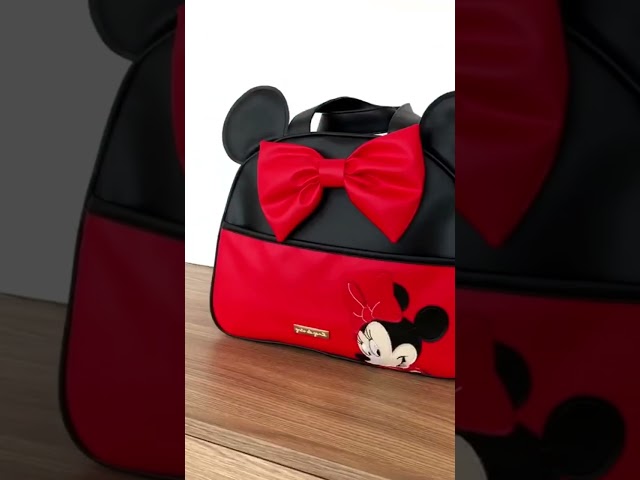 Bolsa maternidade Minnie Mouse ❤️ #graodegente #minnie #mickey #bolsamaternidade