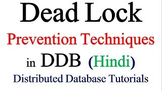 Dead lock and its prevention techniques in Hindi | Distributed System Tutorials