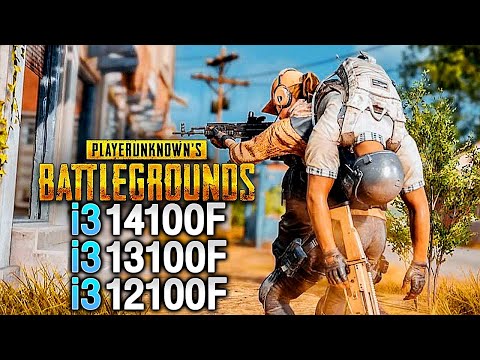 i3 14100F vs i3 13100F vs i3 12100F - RTX 5060 - PUBG - 1080p Very Low