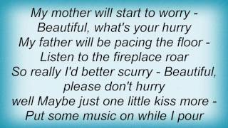 Rod Stewart - Baby, It&#39;s Cold Outside Lyrics