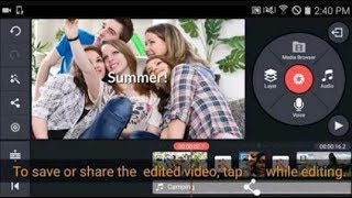 How to add floating text in video // By All About Android