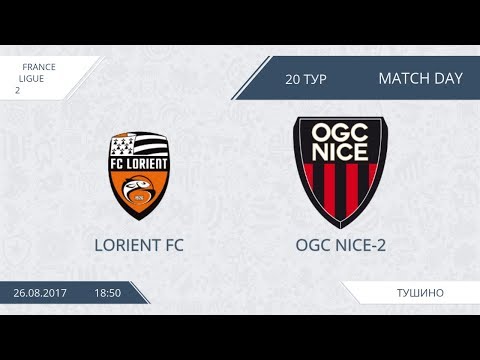 AFL17. France. Ligue 2. Day 20. Lorient - OCG Nice-2