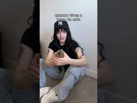 cuando VIVES a BASE de CAFE🥴