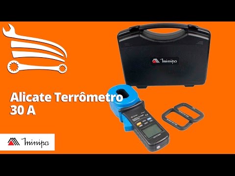 Alicate Terrômetro 30A - Video