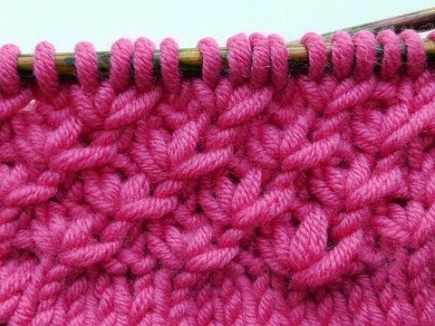 Stricken * Strickmuster * Kleine Sternchen in Runden * Sternchenmuster