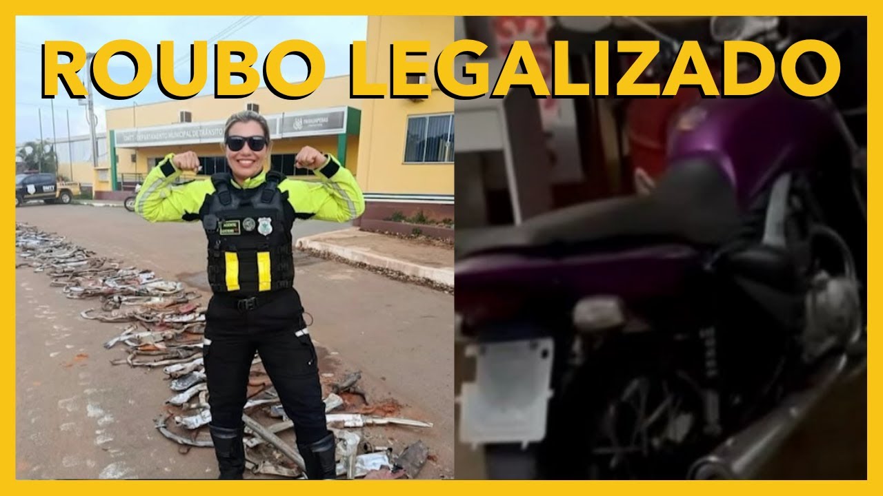 AGENTE de trânsito é PRESA por VENDER MOTO apreendida: ROUBOU o que o ESTADO já tinha roubado