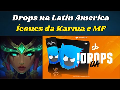 Novos Drops na Latin America | Concorra aos Prêmios de Ícones da Karma, Miss Fortune e Skins no Lol
