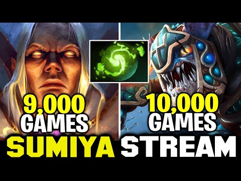9000 Games Invoker vs 10000 Games Slark Spammer | Sumiya Stream Moment #2893