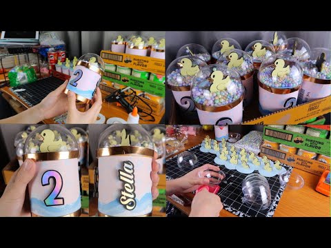 , title : 'Make Pringles Dome Shaker Party Favors With Me | Duck Theme & Tutorial'