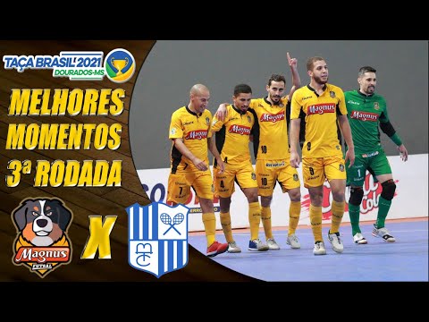 Melhores Momentos Magnus X Minas | 3ª Rodada | Taça Brasil de Futsal 2021 (27/07/2021)