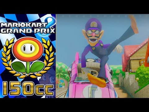 Mario Kart 8 - 100% - Flower Cup 150cc (Part 11)