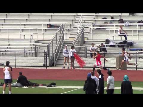 JVB 4x100m at Sunset Finals 5-7-15 - Los Alamitos Boys
