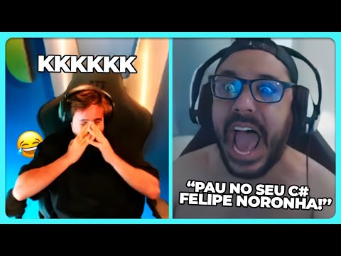 JB SNIPER TILTOU WITH FELIPE NORONHA AKA YODA KKKKKKK | League of Clips #36