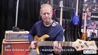 Video thumbnail for F Bass VF5-PJ test by Mitch Starkman!!! by Guitarras y Bajos Xclusivos